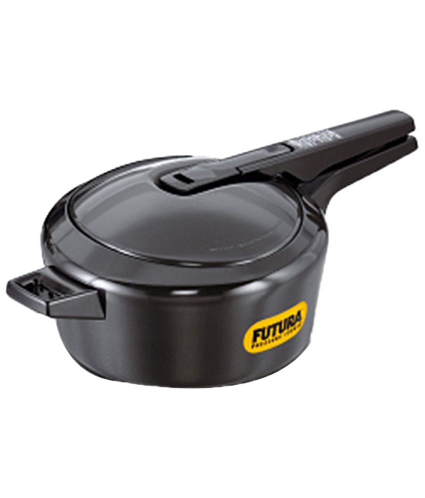 Hawkins Futura 4 Ltr Hard Anodised Aluminium Pressure Cooker ,Super