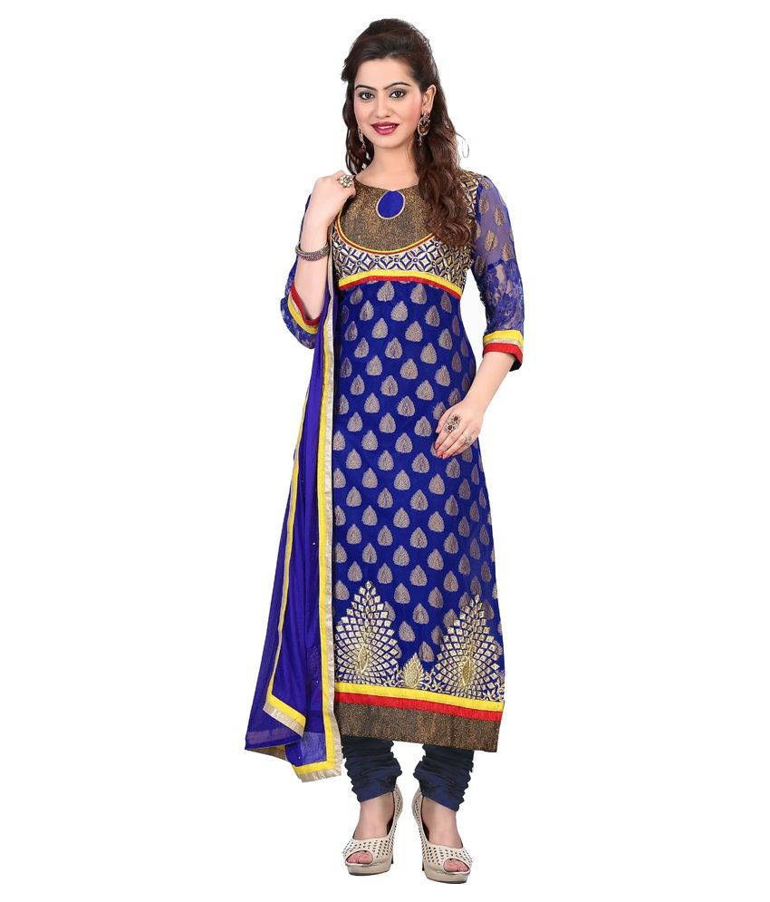 single colour churidar designs