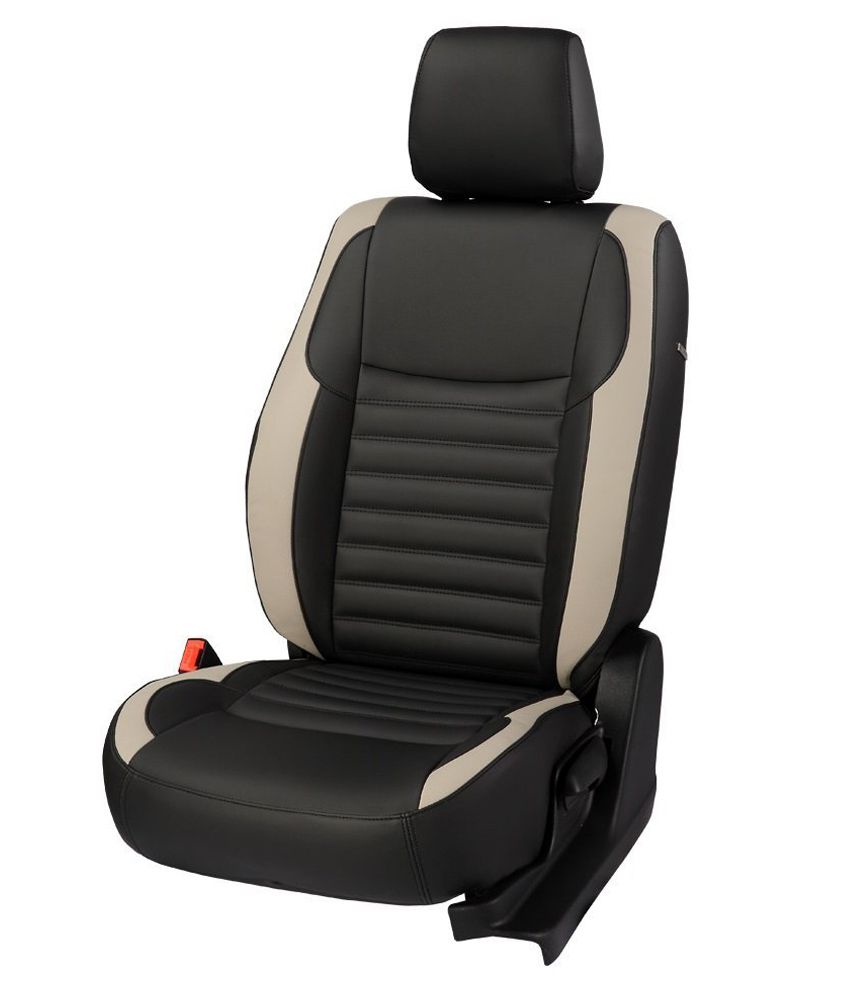 Leather seat cover for ford figo #7