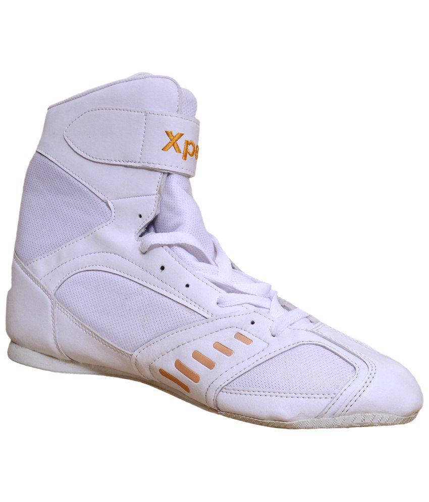 Xpeed White Boxing Shoes - Buy Xpeed White Boxing Shoes Online at Best ...