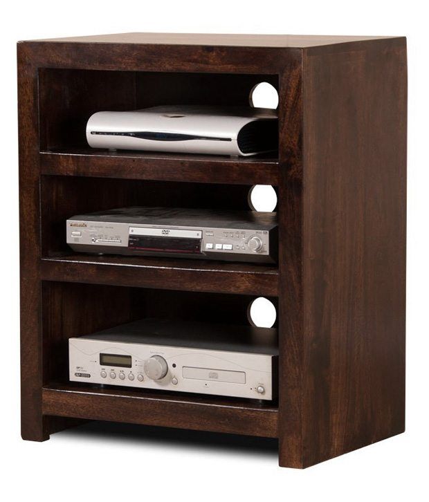 solid wood entertainment unit