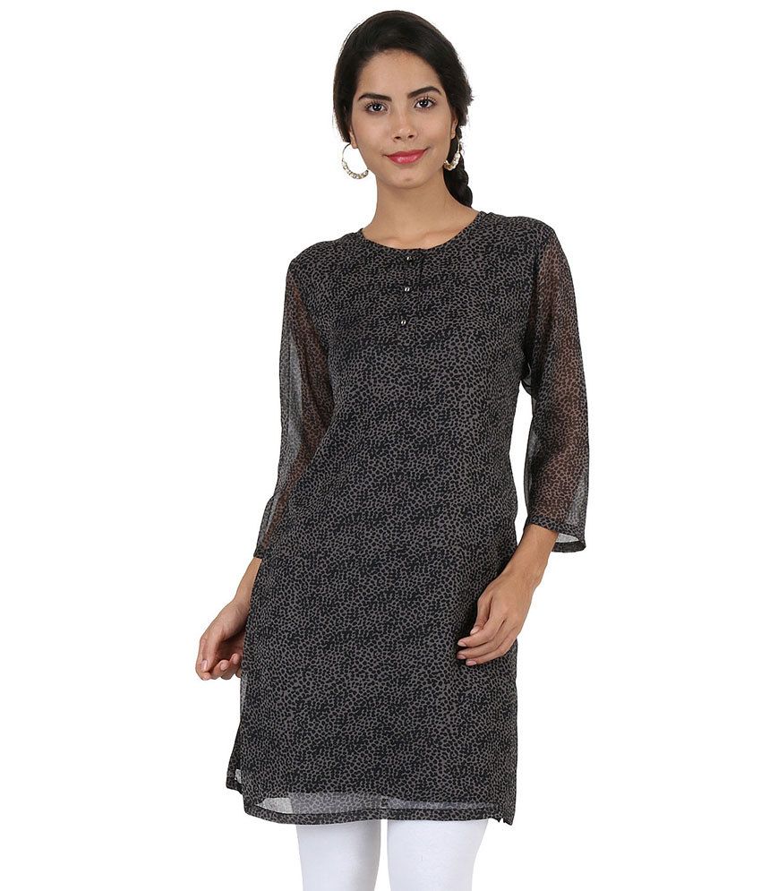 polyester kurti