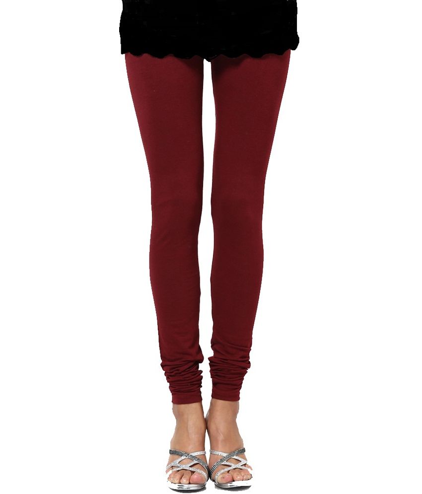 maroon workout leggings