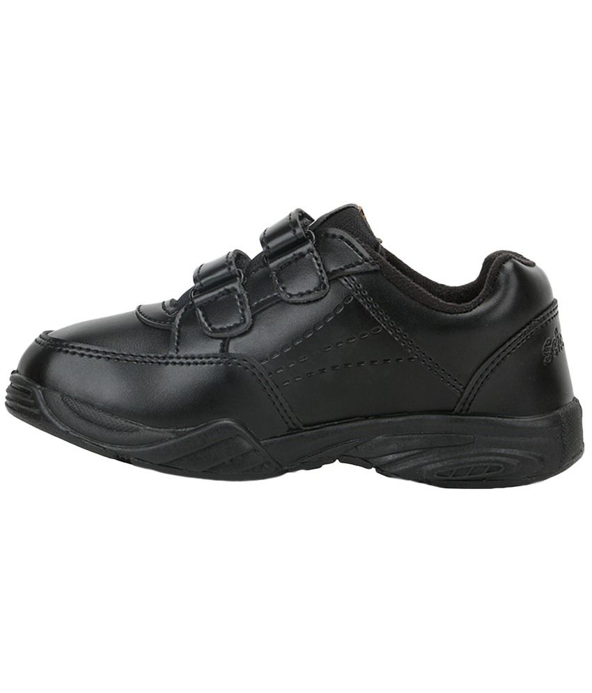 Lancer_School Age Black Faux leather School Shoes For Kids Price in ...