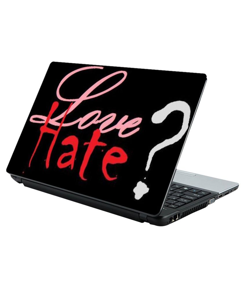 Amy Love Hate Laptop Skin Buy Amy Love Hate Laptop Skin Online at Low