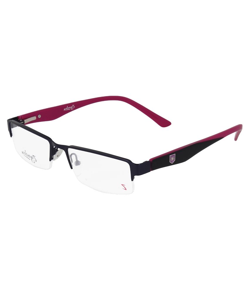 Zyaden Purple Metal Frame Eyeglasses Buy Zyaden Purple Metal Frame Eyeglasses Online At Low