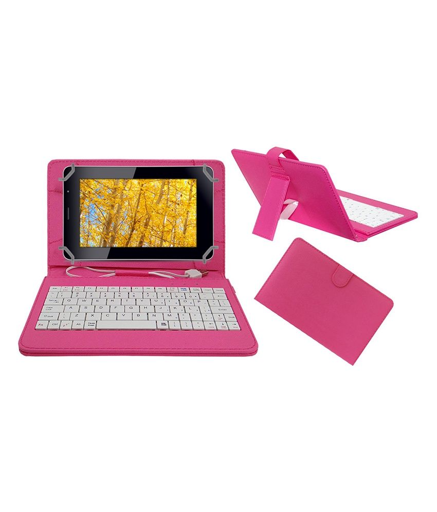 Acm Premium Usb Keyboard Tablet Case Holder Cover For Iball Slide 3G