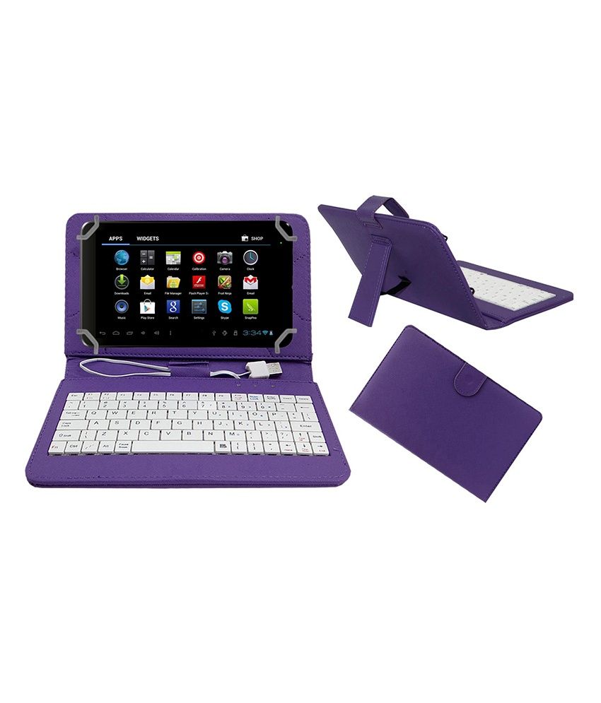 Acm Premium Usb Keyboard Tablet Case Holder Cover For Wespro 7
