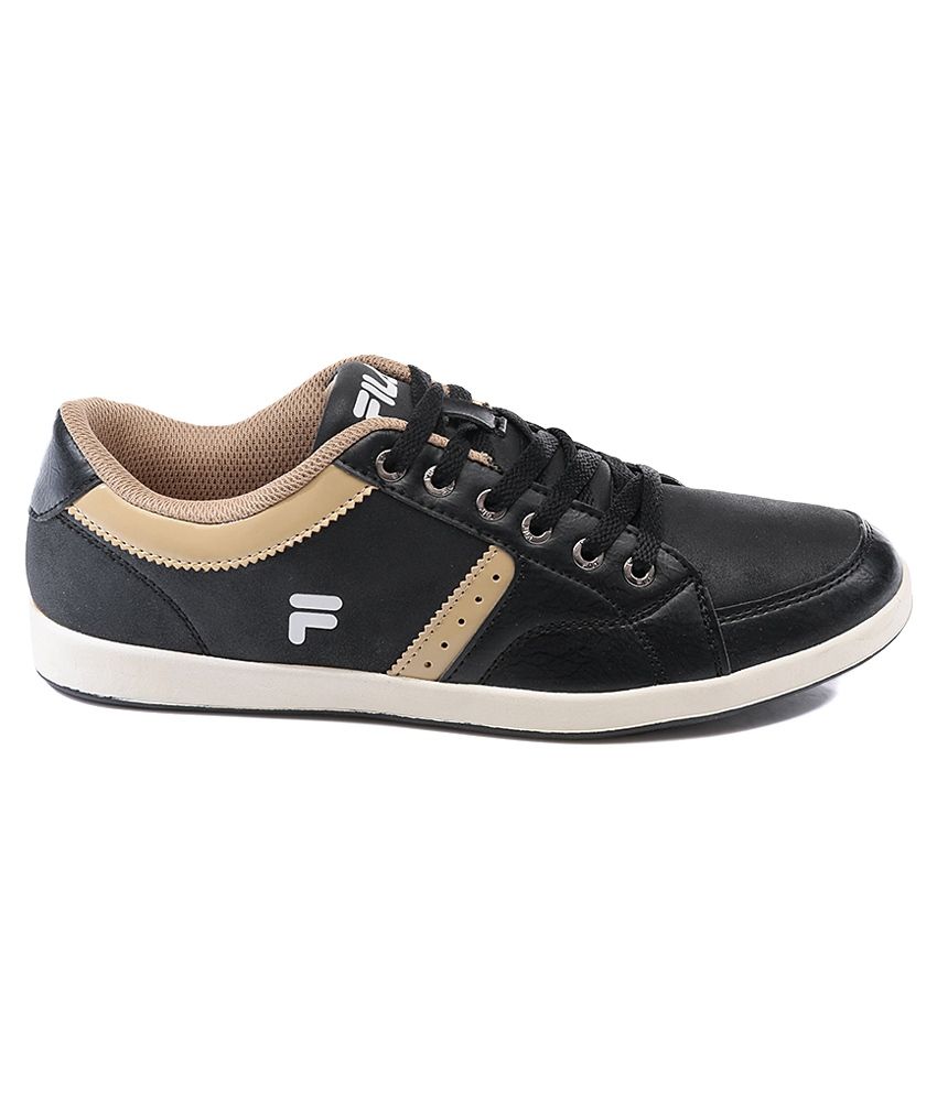 fila black nevas casual shoes