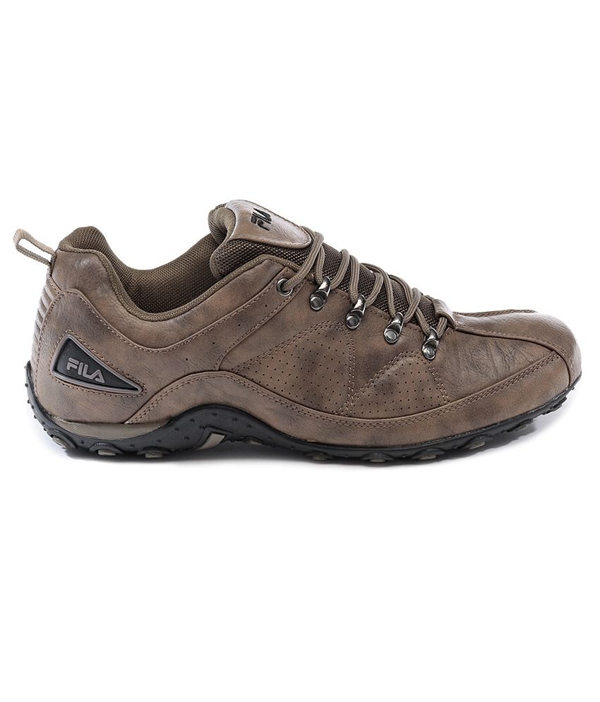 fila new percoso ii brown sneakers