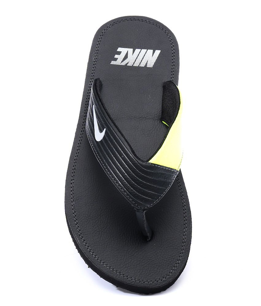 Nike Chroma Thong Iii Black Slippers 