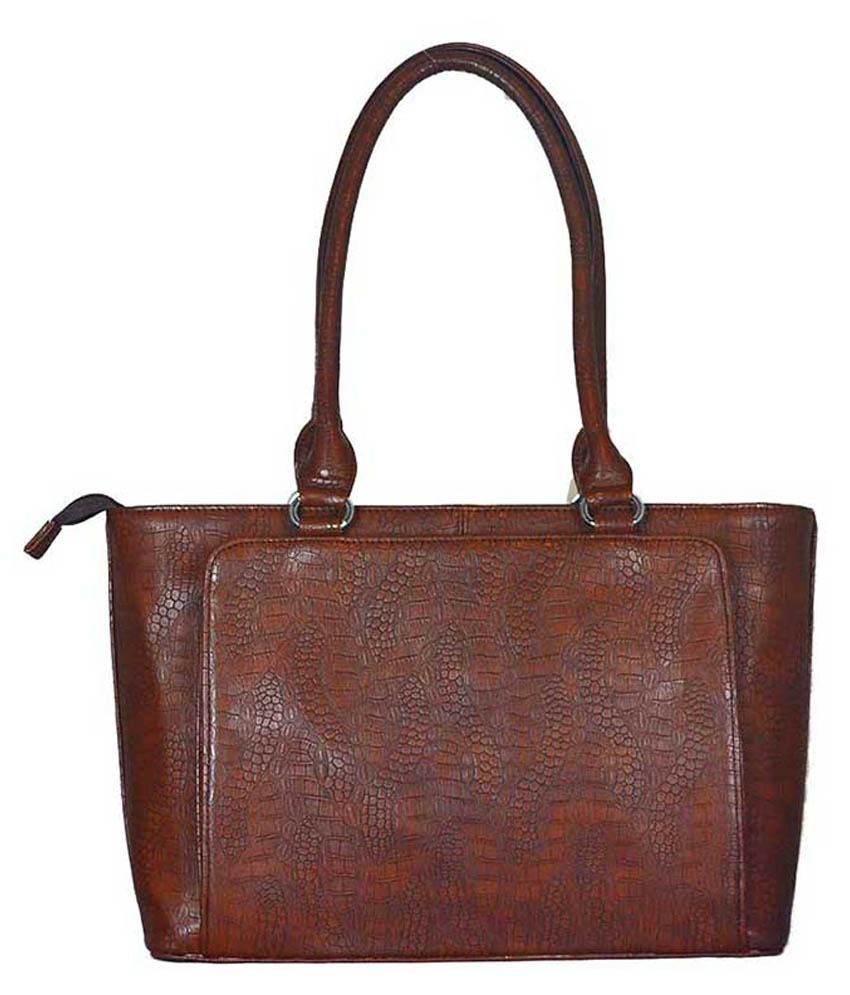 Espelho Brown P.U. Shoulder Bag - Buy Espelho Brown P.U. Shoulder Bag ...