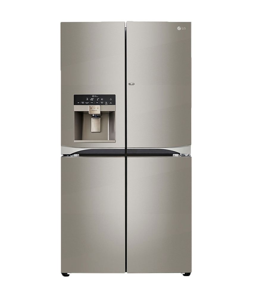 Lg 889 Ltr Gr J31fwchl Side By Side Refrigerator Silver Price In India Buy Lg 889 Ltr Gr J31fwchl Side By Side Refrigerator Silver Online On Snapdeal