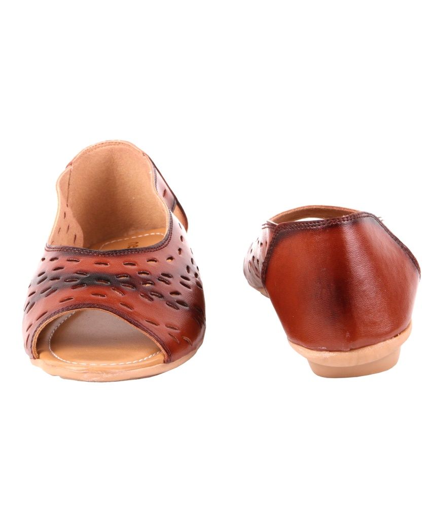 tan slip on flats