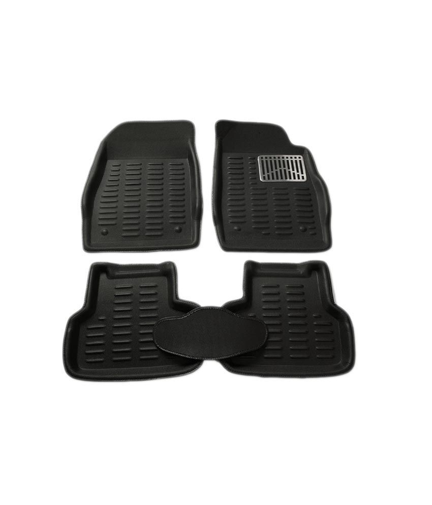 Takecare 3d Car Floor Mat Black Color For Maruti Wagon R Buy Takecare