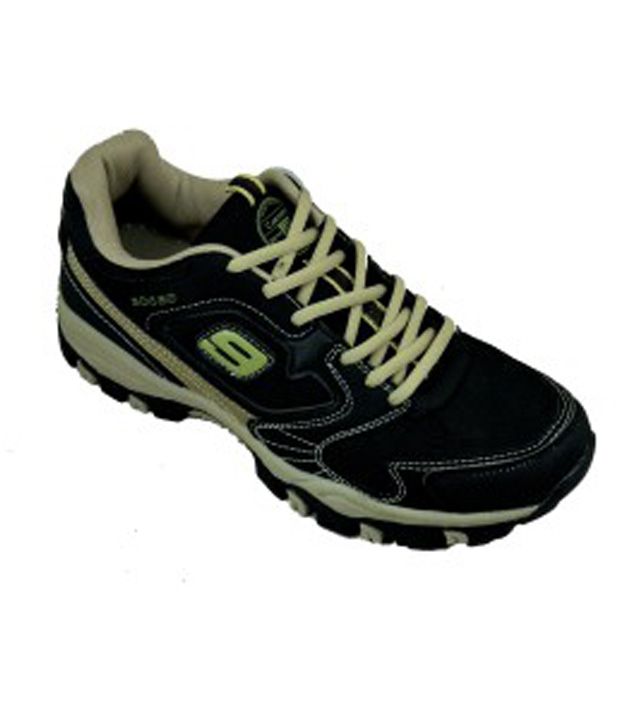 Buy Calcetto Black Canvas Sport Shoe 