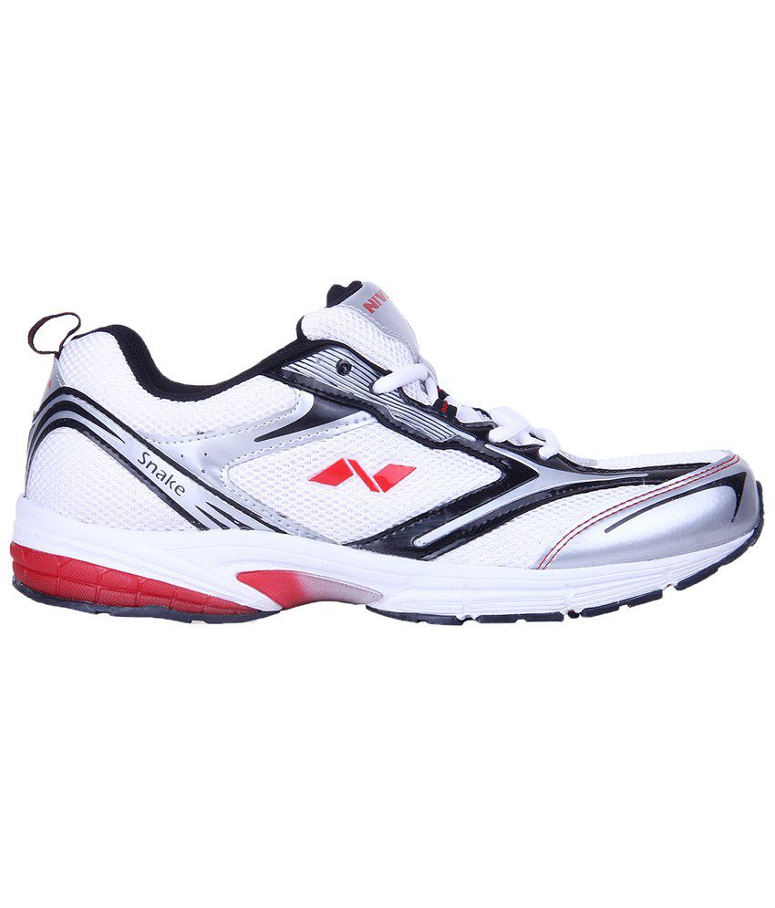 Nivia White Snake Running Shoes for Men Price in India- Buy Nivia White ...