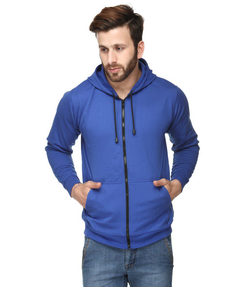 Scott International Pack of 2 Royal Blue & Gray Hooded Sweatshirts with ...