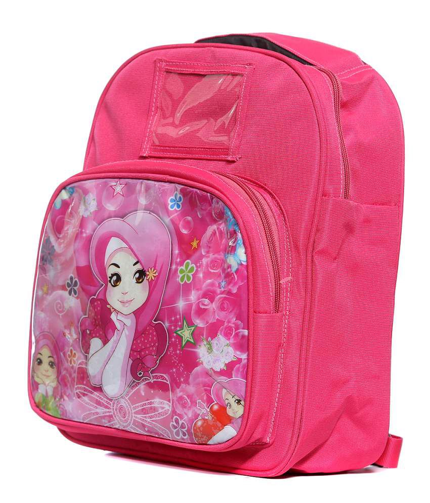 Raeen Plus Pink School Bag For Girls: Buy Online at Best Price in India ...