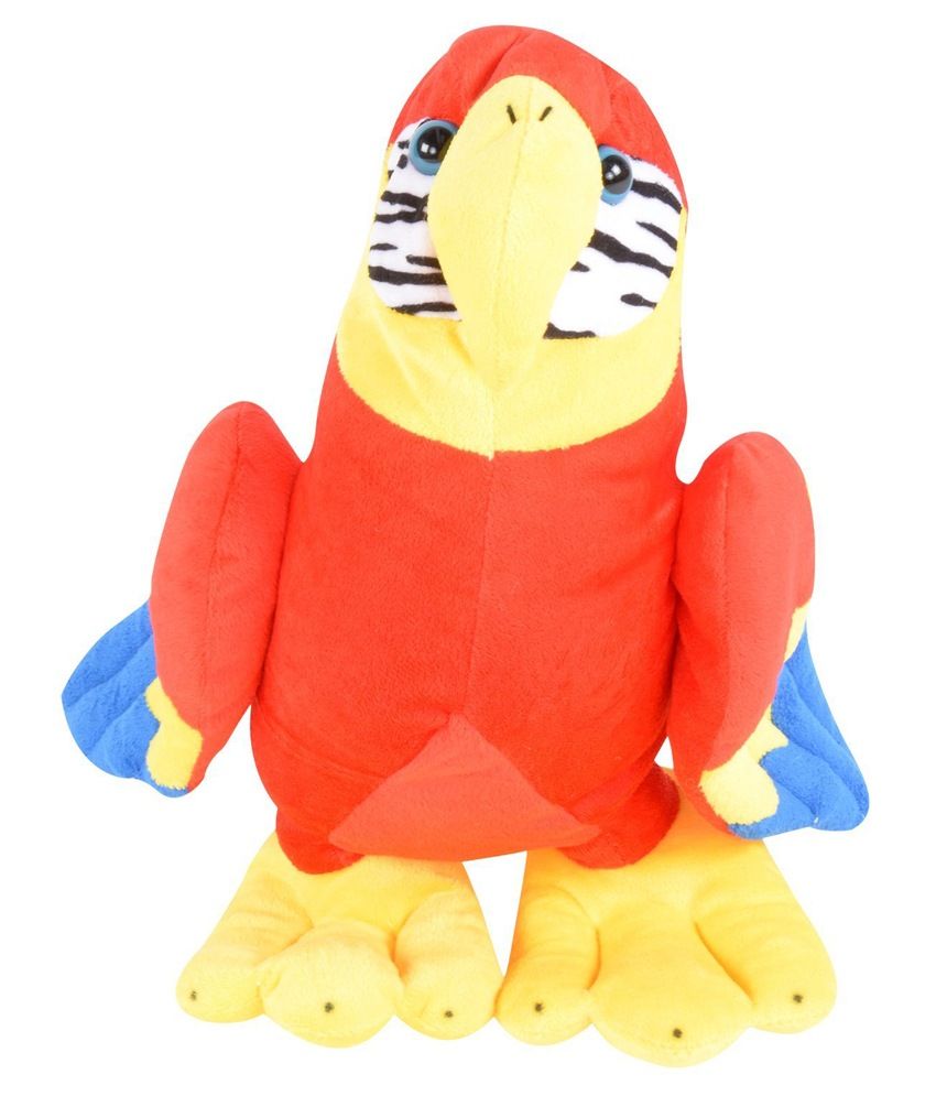 parrot teddy bear