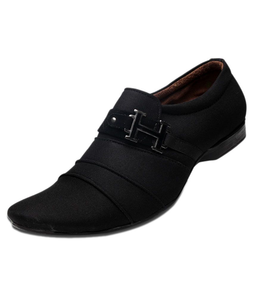 Footista Black Party Shoes - Buy 