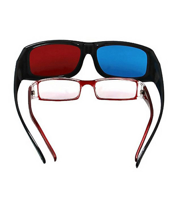 Buy Mpro Tech 3 In One Anaglyph 3d Glasses For Laptop Tv Pc Mobile And Tablets Online At Best