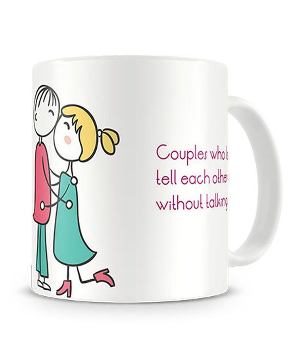 Print Haat Couple Love Anniversary Quote White Ceramic Print Haat Couple Love Anniversary Quote White Ceramic