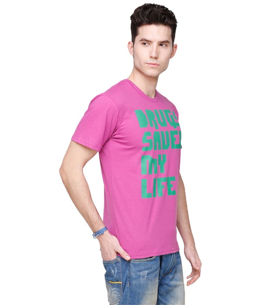 fuchsia t shirt