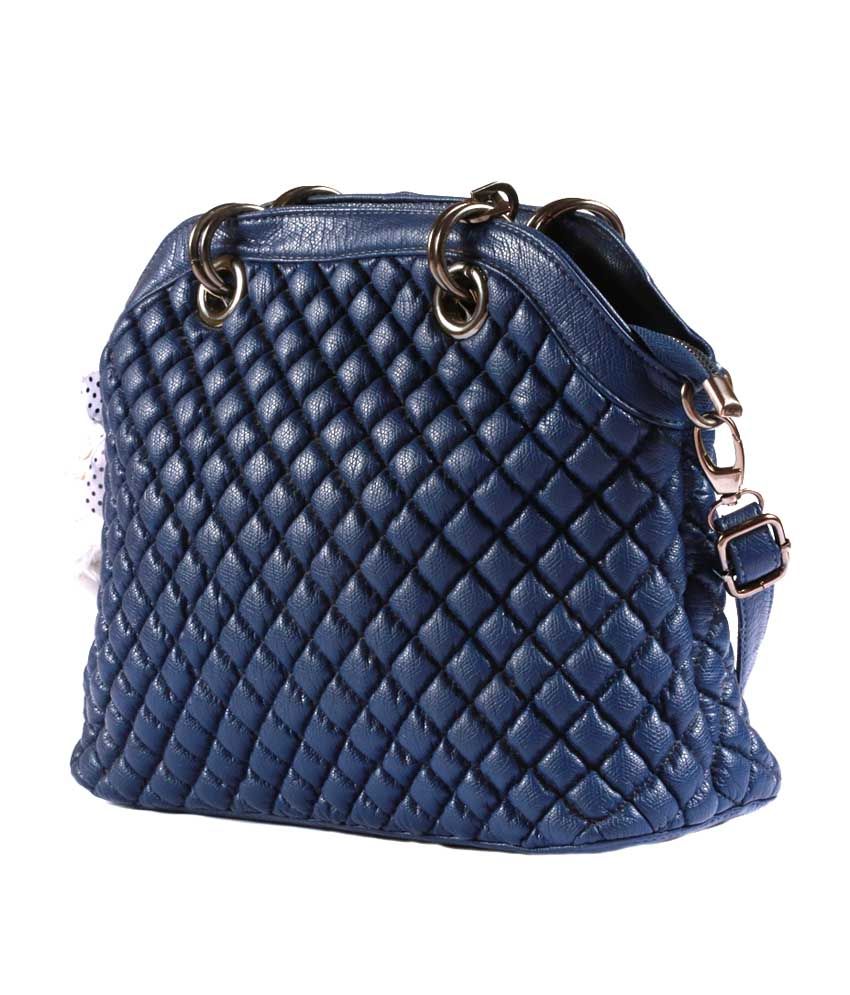 FashionFeast Blue Stylish Sling Bag Buy FashionFeast Blue Stylish