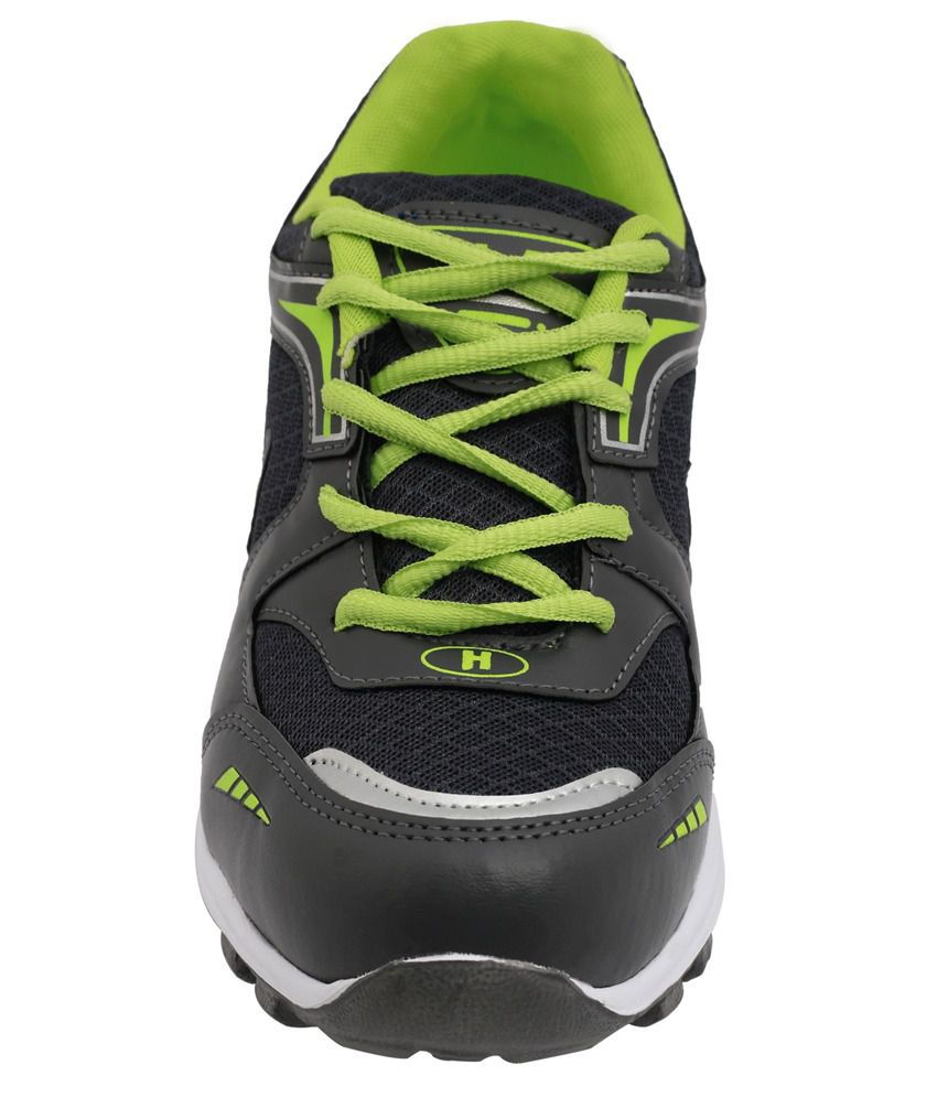 HyTech Jogger Gray & Yellow Running Sport Shoes - Buy HyTech Jogger ...