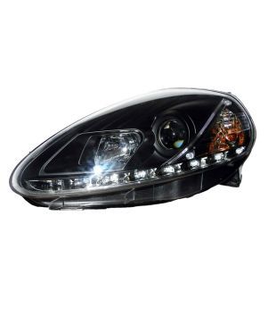 fiat punto headlight modified