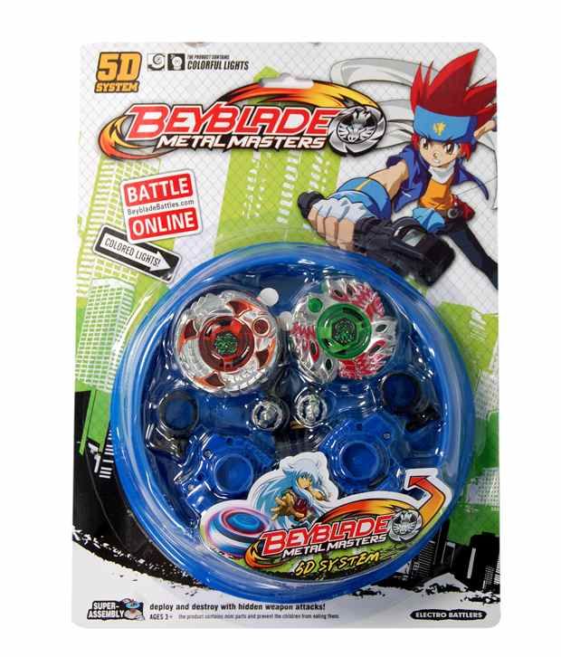 Dino Impex Metal Master Coloured Lights 5D Beyblade (Assorted) - Buy ...