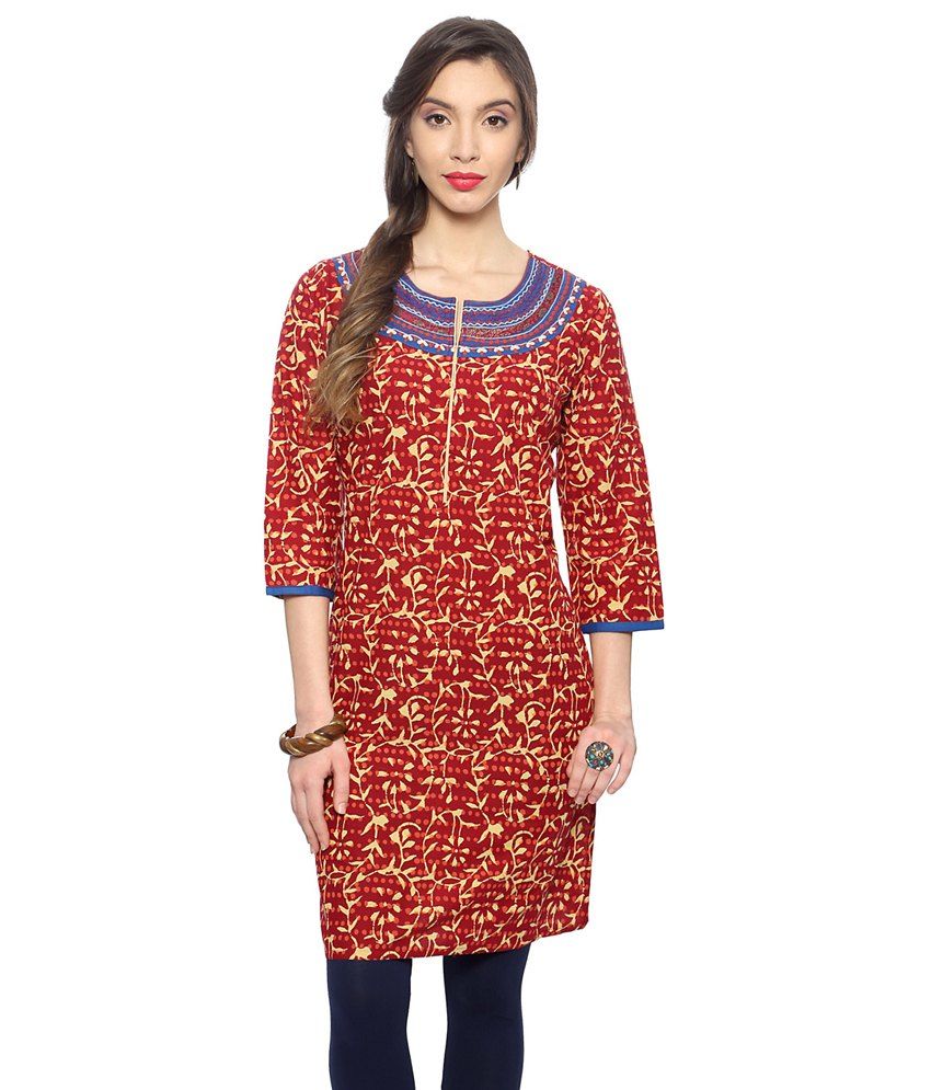 pantaloons party wear kurti