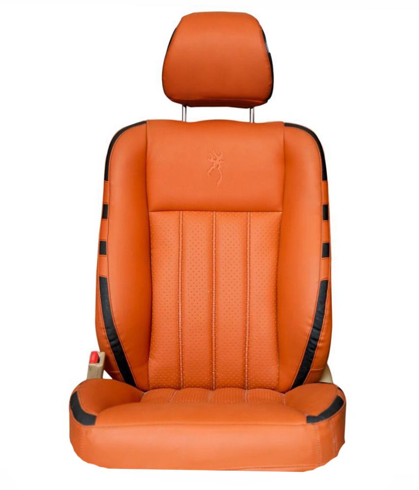 Top One Orange Leatherite Seat Cover For Maruti Swift Buy Top One Orange Leatherite Seat Cover For Maruti Swift Online At Low Price In India On Snapdeal