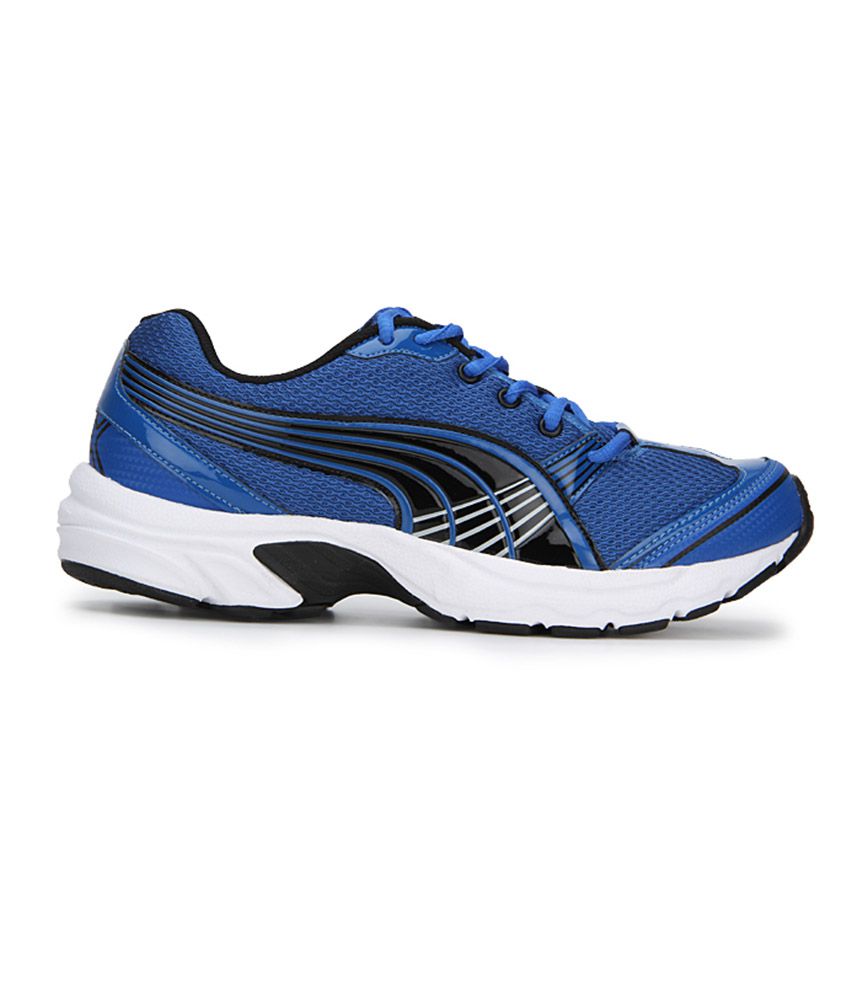 Puma Blue Synthetic Leather Running Sport Shoe Buy Puma