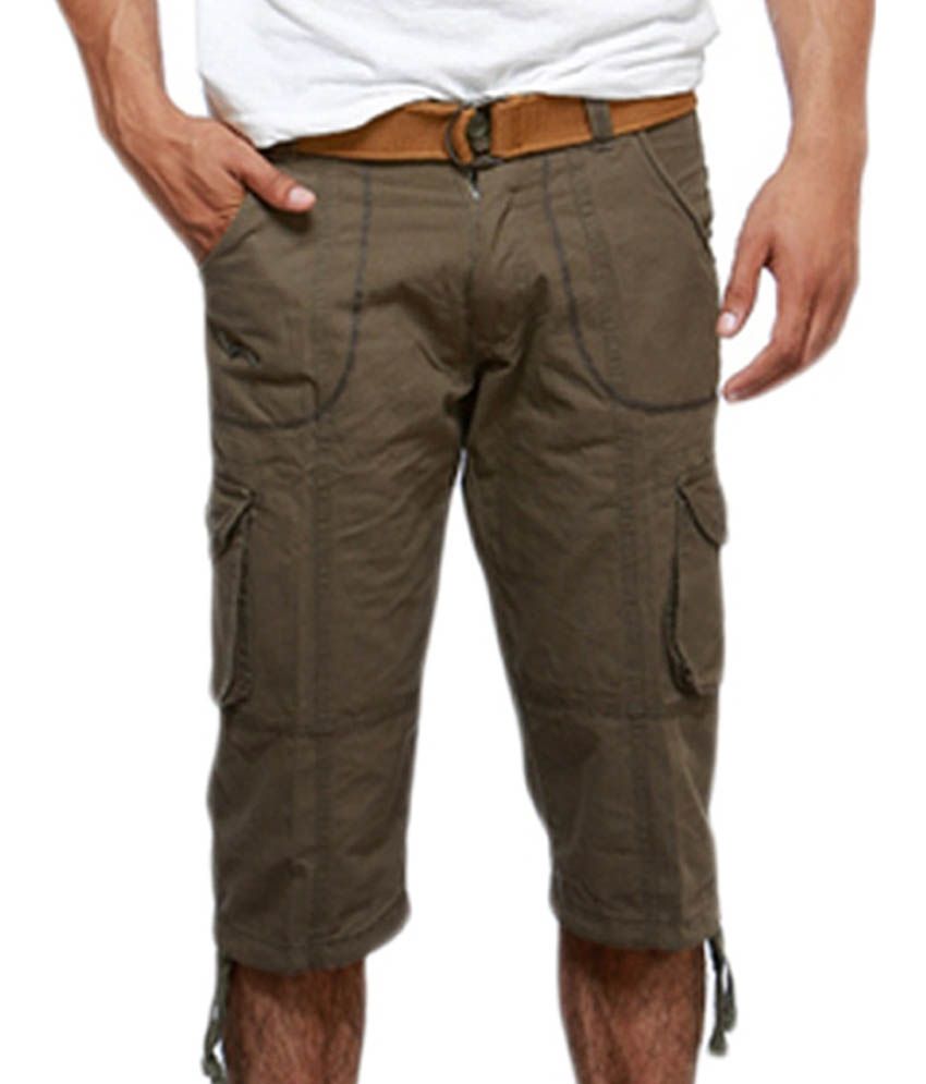 3 4th cargo pants for mens