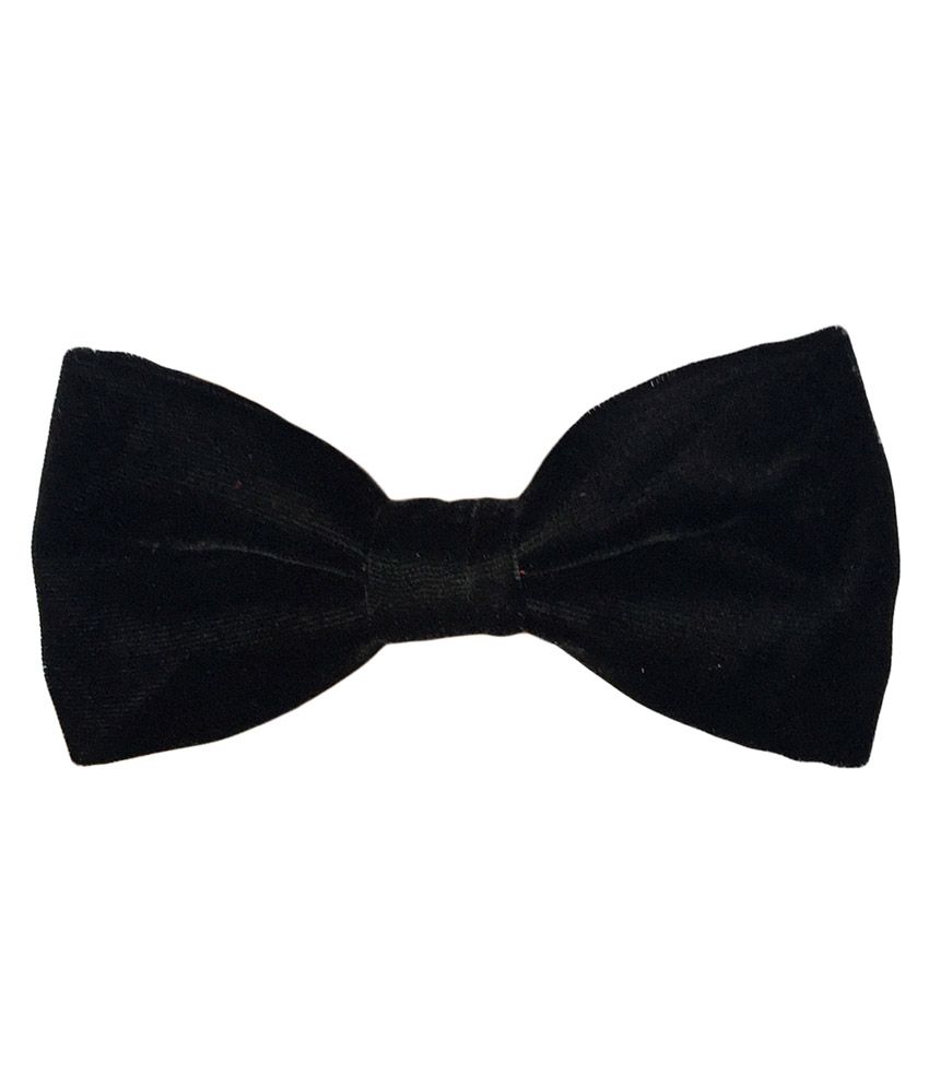 Black Velvet Bow Tie: Buy Online at Low Price in India - Snapdeal