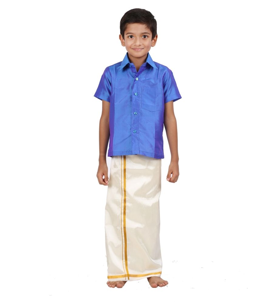 dhoti shirt design