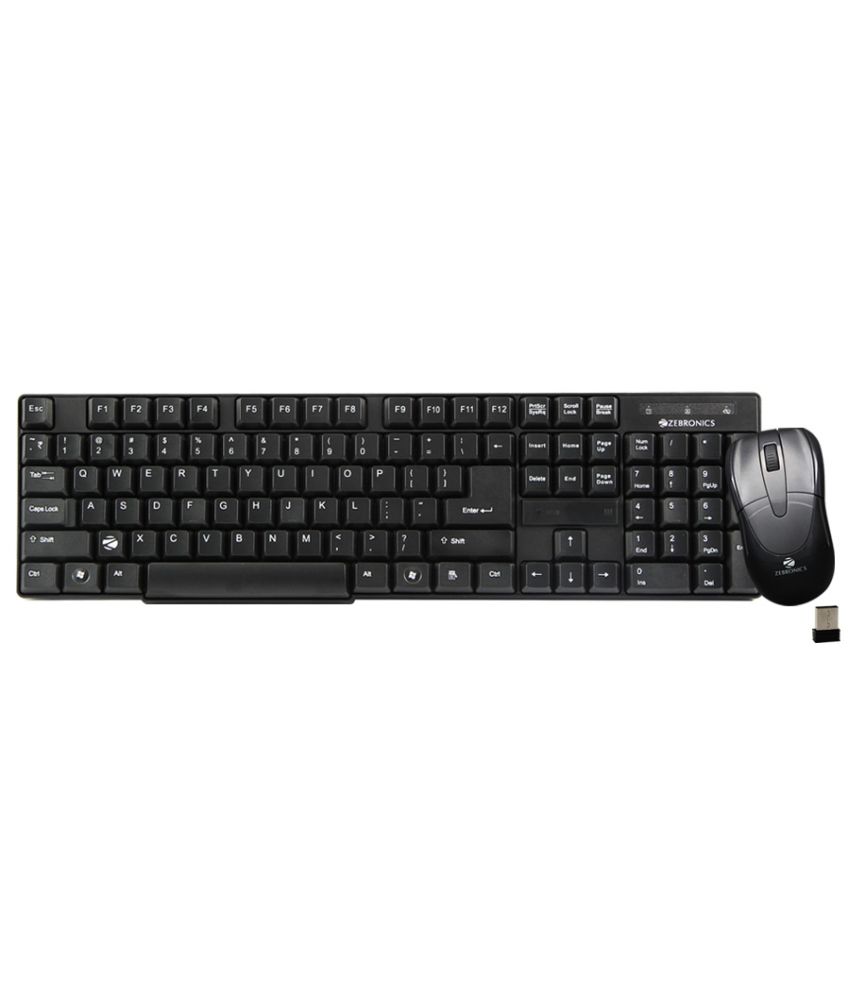 Zebronics Companion6 Wireless Keyboard & Mouse Combo - Buy ...