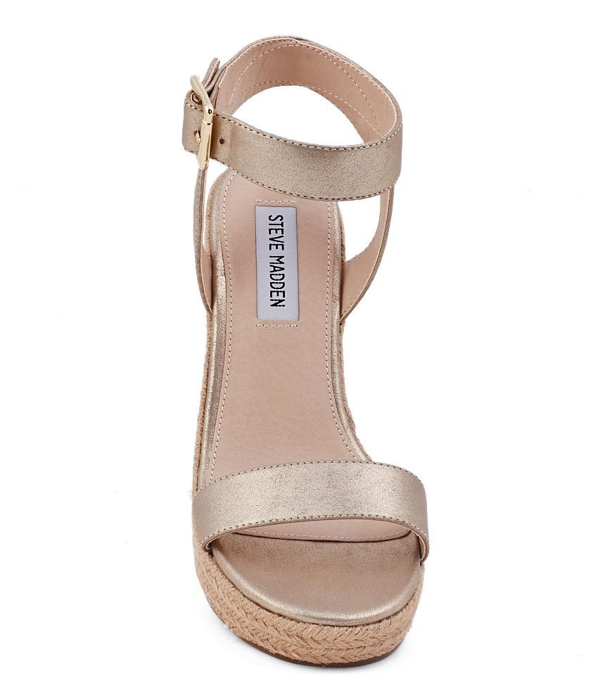 Steve Madden Gold Heeled Sandals Price in India Buy Steve Madden Gold