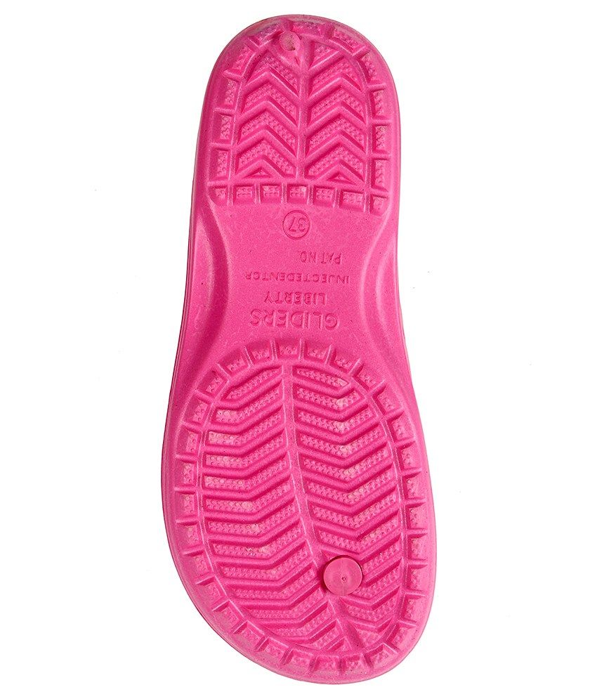 Gliders Pink Slippers Price in India Buy Gliders Pink Slippers Online
