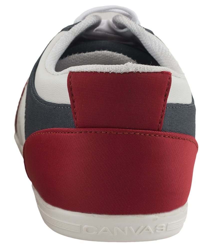 NE Shoes Red Canvas Shoes Buy NE Shoes Red Canvas Shoes Online at