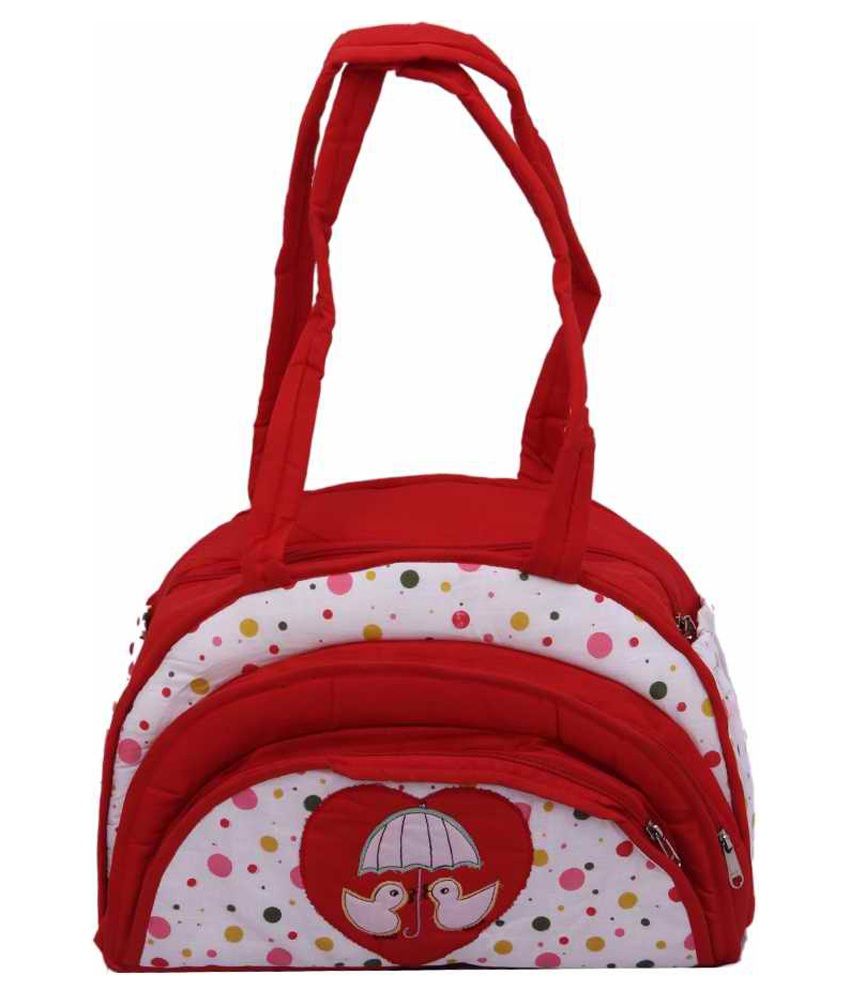 Buy Kuber Industries Designer Red Baby Bag at Best Prices in India ...