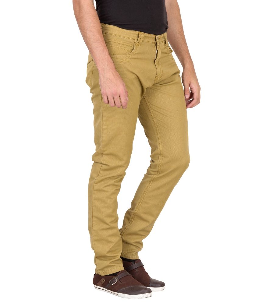 yellow chinos mens