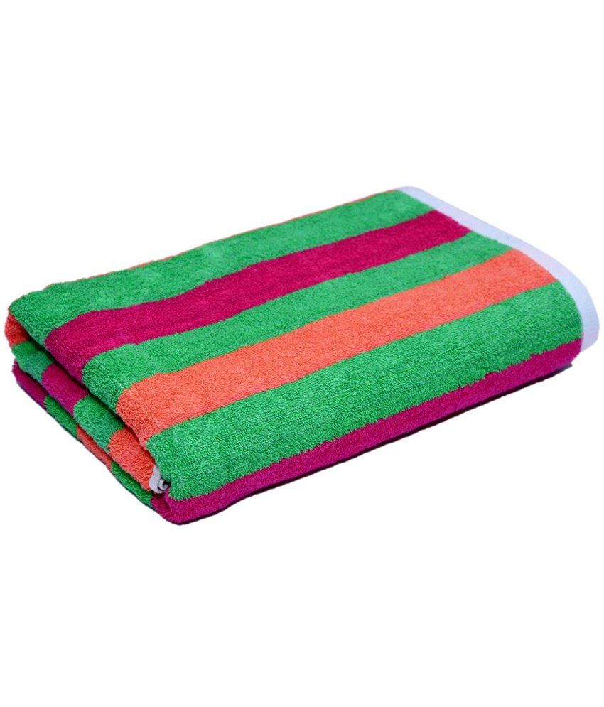 Candid Single Cotton Bath Towel - Multi Color - Buy Candid Single ...