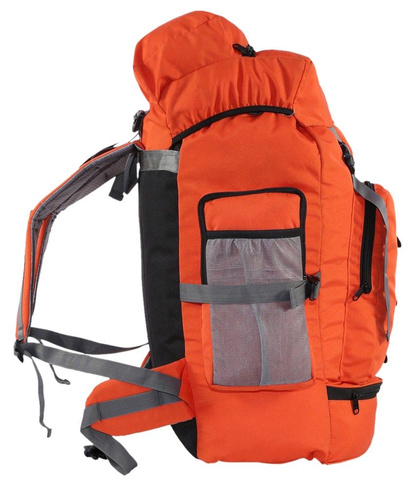 Bleu Trendy Orange Hiking Backpack trekking bag - Buy Bleu Trendy ...