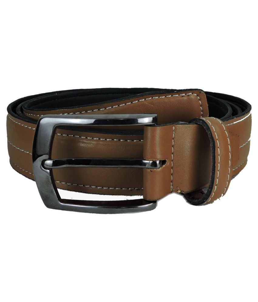 Opaque Tan Pin Buckle Casual Belt Buy Online At Low Price In India