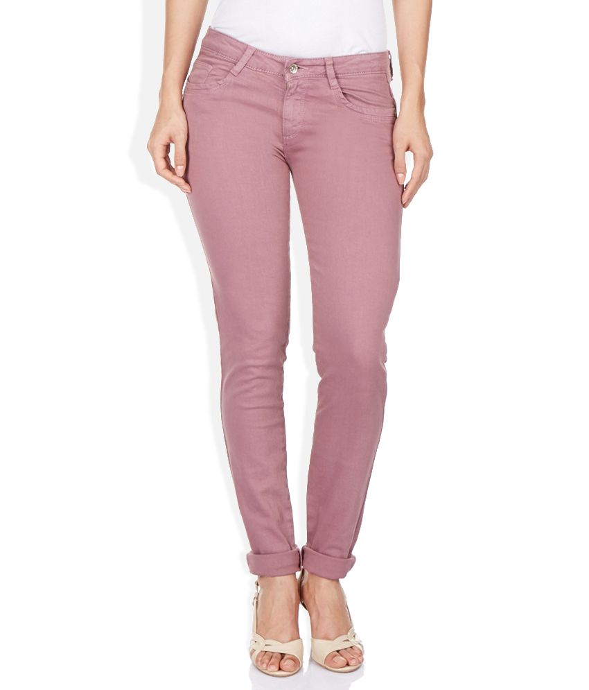 mauve jeggings