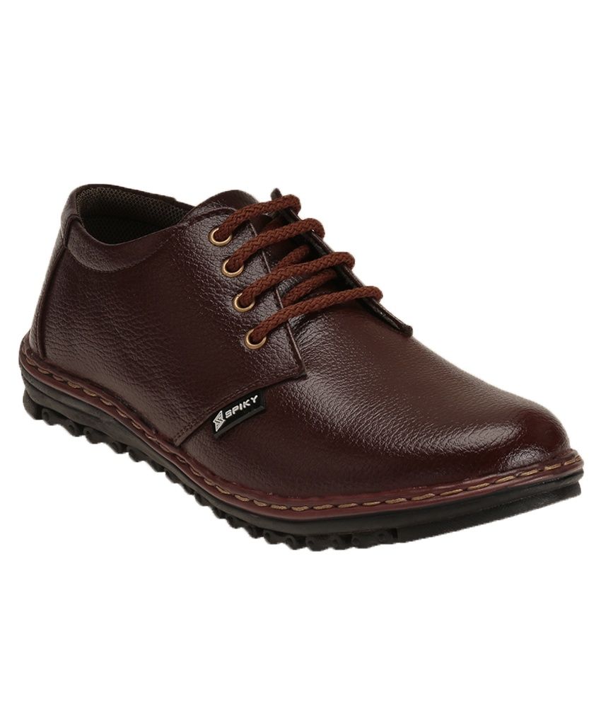 brown casual shoes