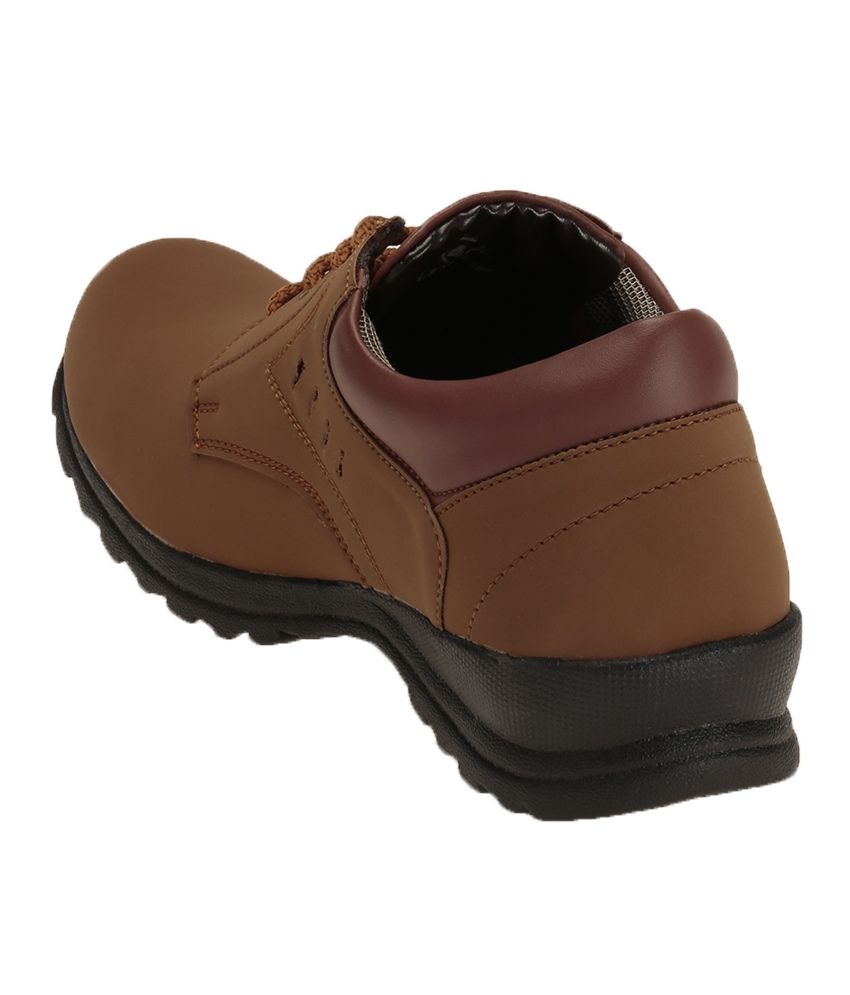 brown casual shoes